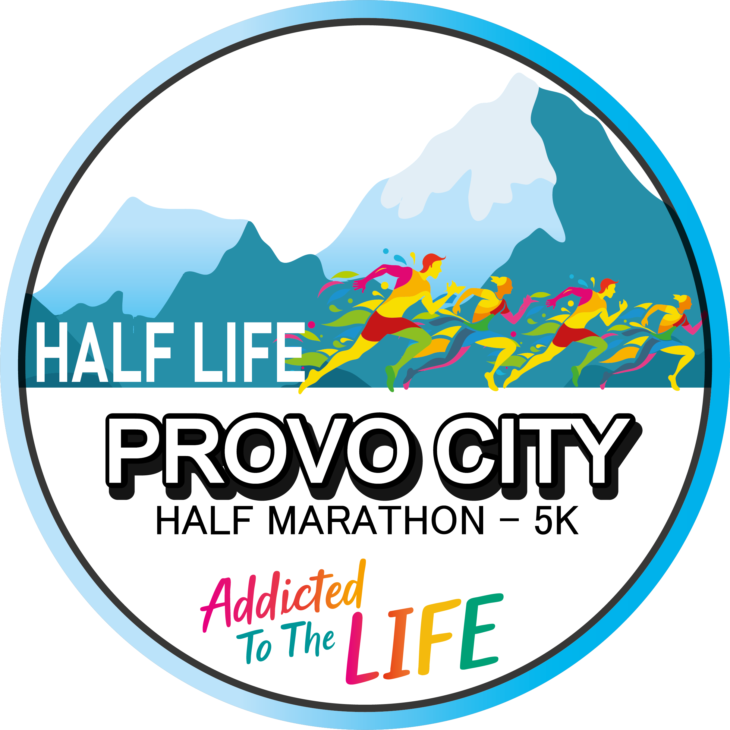 Provo City Half Marathon, 5K & Kids Marathon Logo