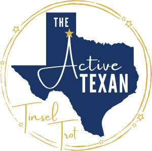 Active Texan Tinsel Trot Logo