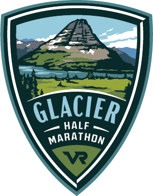 Vacation Races | Glacier Half Logo