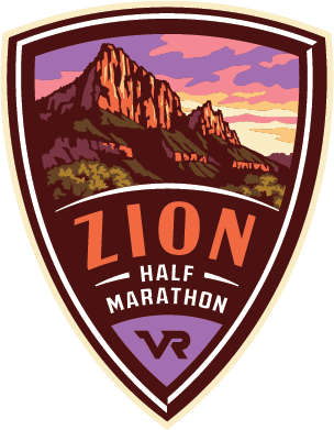 Vacation Races | Zion Half Logo
